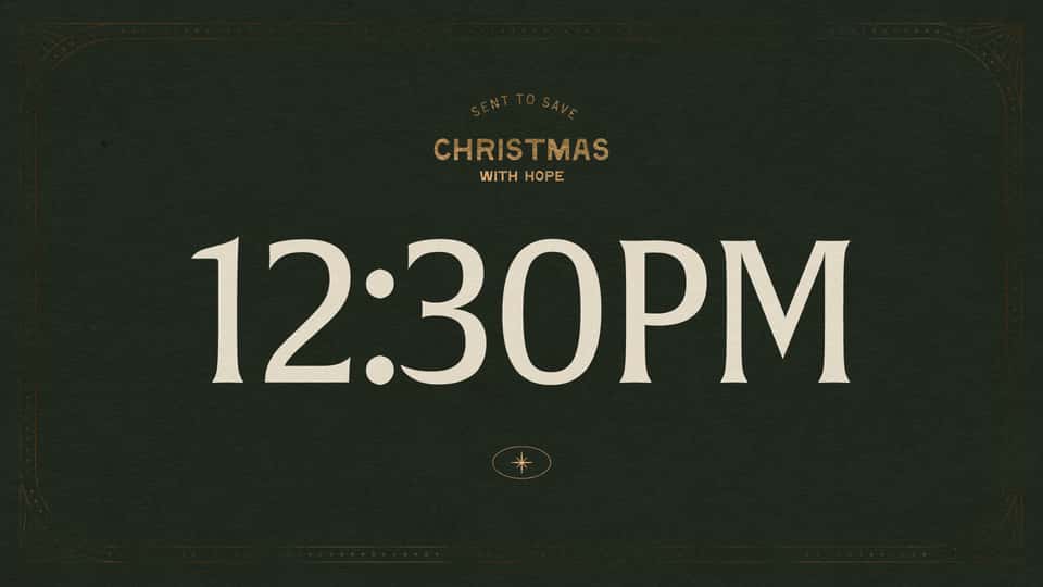 12:30PM Christmas Eve Service