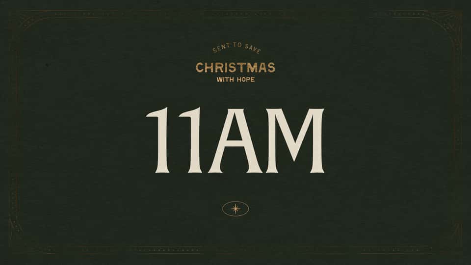 11:00AM Christmas Eve Service