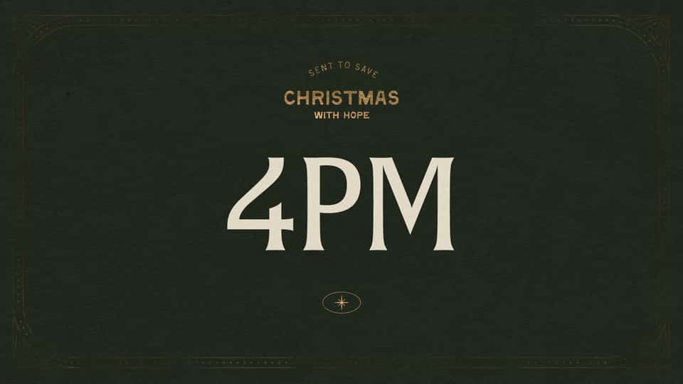4:00PM Christmas Eve Service