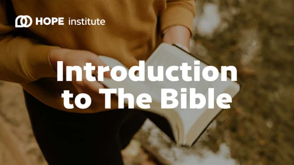 Introduction to the Bible